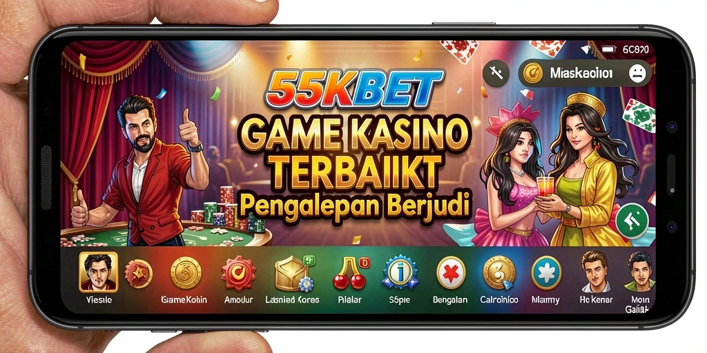 Gameplay seru dan menghibur dalam 55KBET.