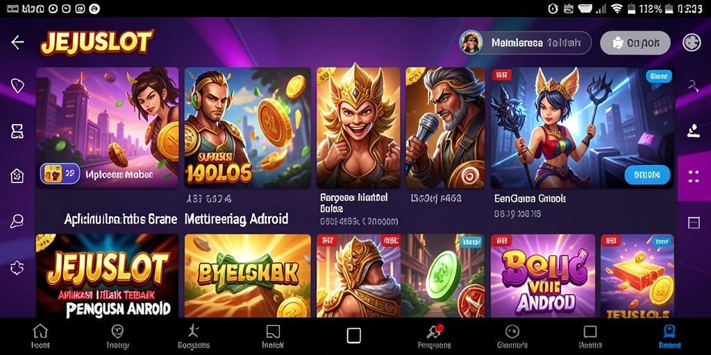 Screenshot JEJUSLOT yang menunjukkan antarmuka aplikasi Utility.