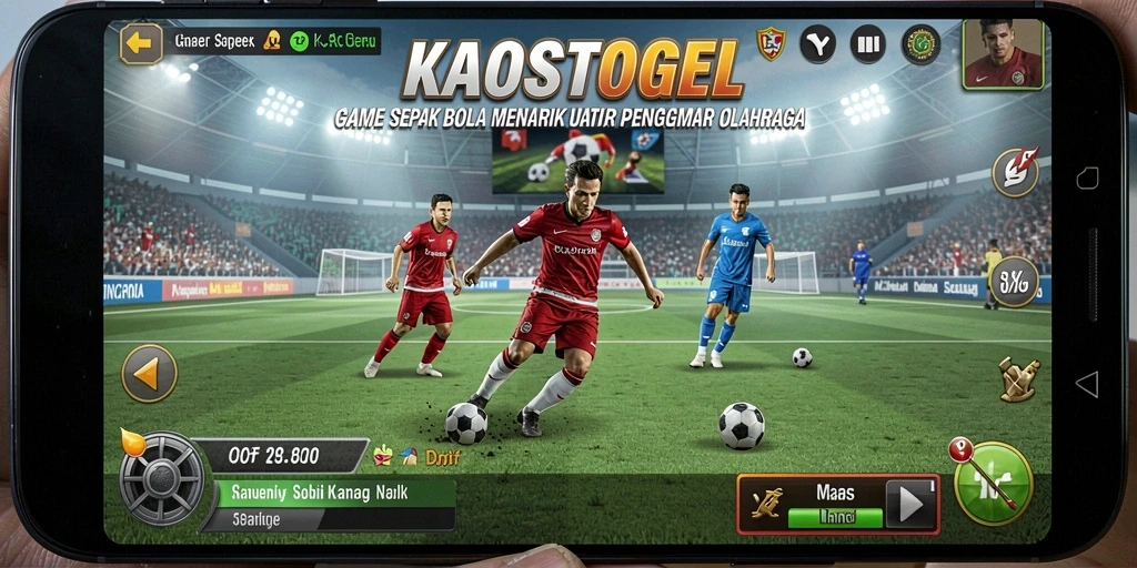 Gameplay KAOSTOGEL yang mendebarkan dengan grafis menakjubkan.