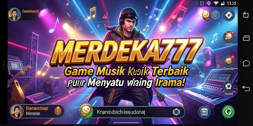 Tampilan gameplay seru dan interaktif dalam MERDEKA777.