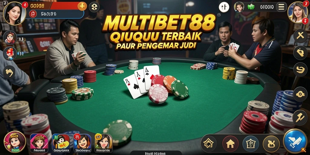 Tampilan gameplay menarik dari MULTIBET88 dalam permainan QiuQiu.