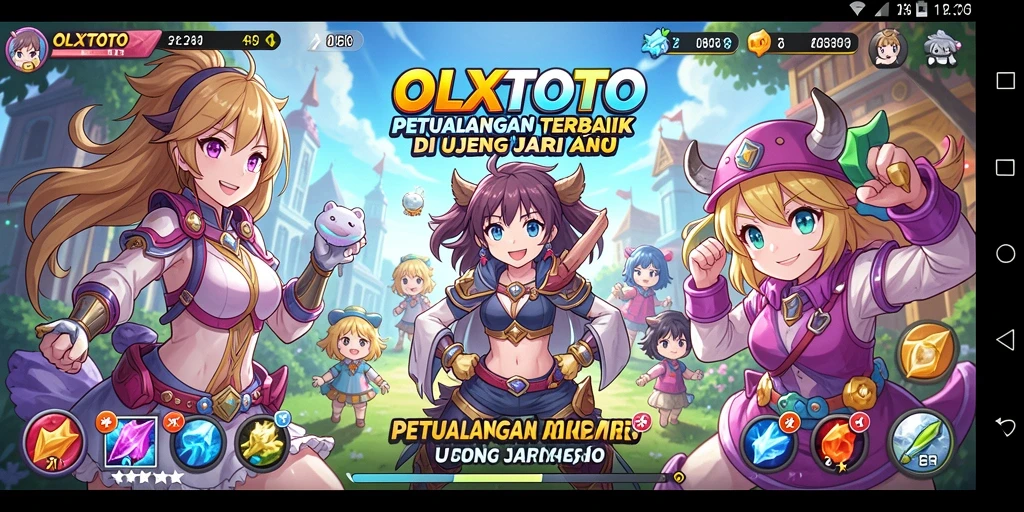 Screenshot menunjukkan karakter anime yang sedang beraksi dalam pertempuran yang mendebarkan.