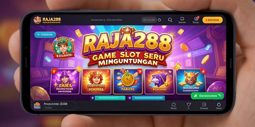 Tampilan menarik dari gameplay Slot RAJA288 yang seru.