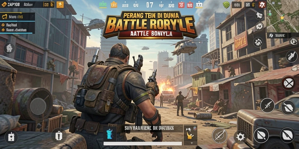 Tampilan menawan dari gameplay intens di SIAP108.